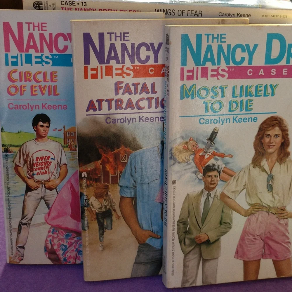 Lot of 17 Nancy Drew Files paperbacks - Picture 4 of 7